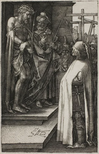 Ecce Homo, from The Engraved Passion by Albrecht Dürer, print, 1512
