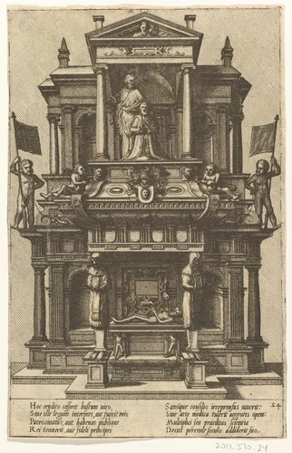Cœnotaphiorum (24) by Hans Vredeman de Vries, print, 1563