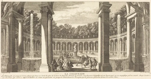 La Colonade by Jean-Baptiste Rigaud, print, 1681-1812