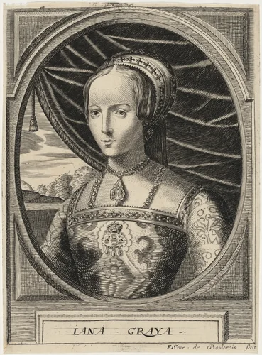 Lady Jane Gray by Esme de Boulonois, print, 1602-1742