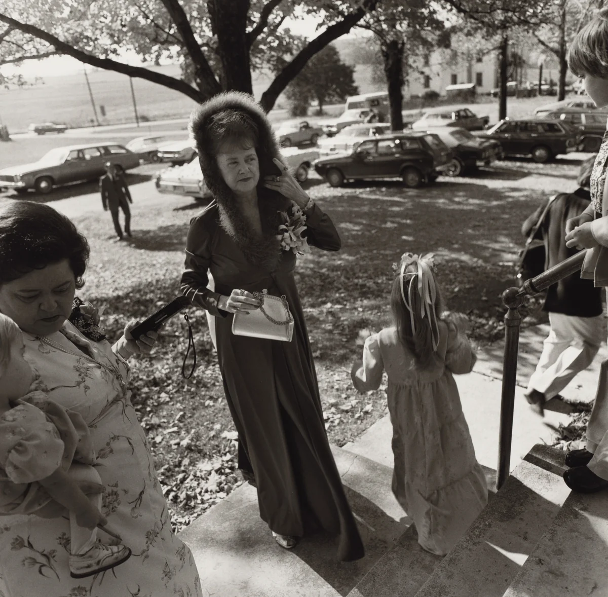 Wedding, Count Oslin, Martins Creek, Pennsylvania by Larry Fink, photograph, 1978