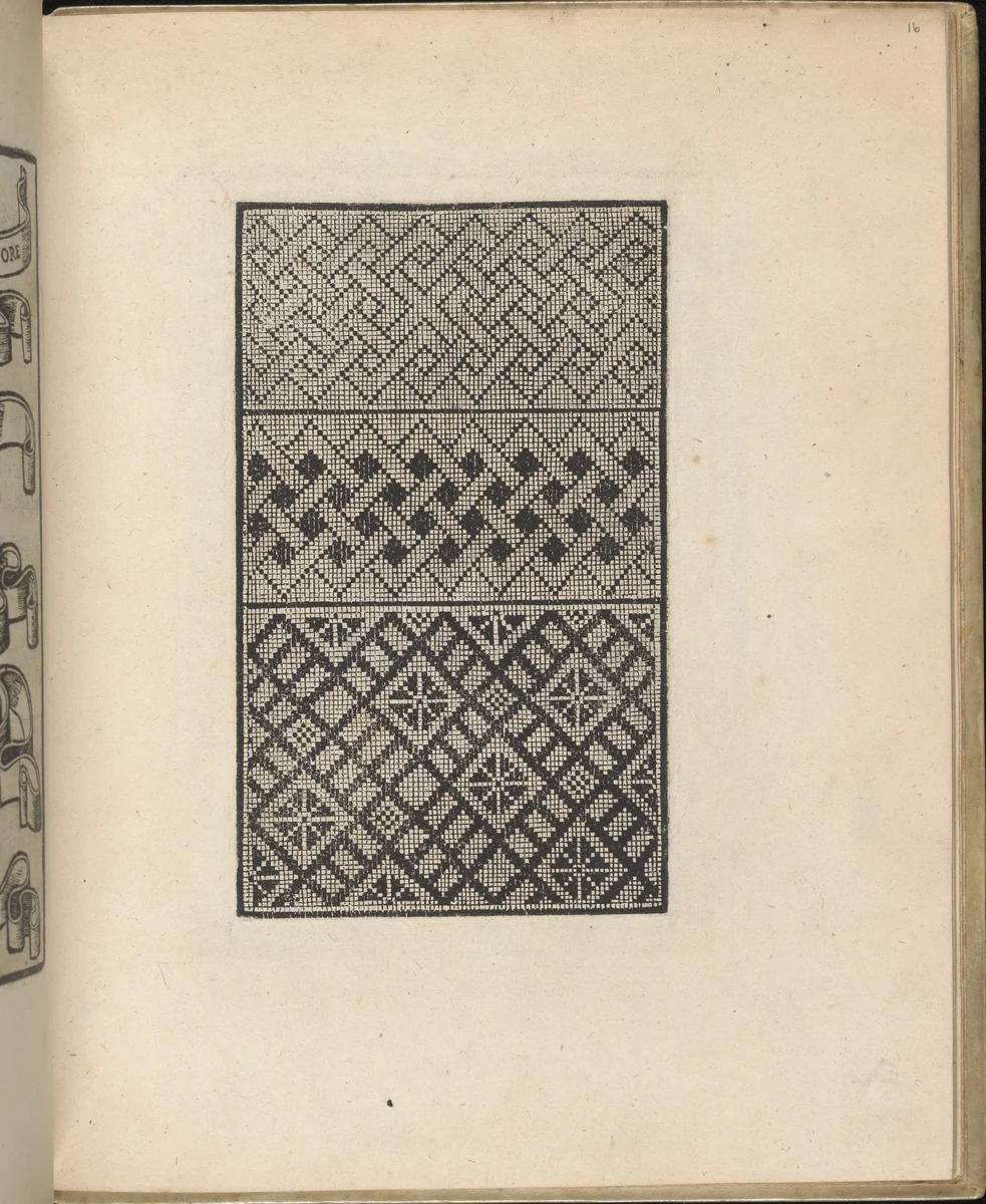 Trionfo Di Virtu. Libro Novo..., page 16 (verso) by Matteo Pagano, book, 1563