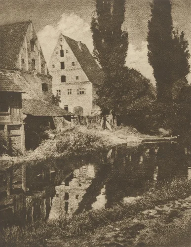 Alter Stabtgraben by Hans Watzek, photograph, 1902