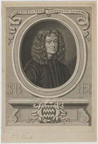Sir Henry Blount, Traveller by David Loggan, print, 1679