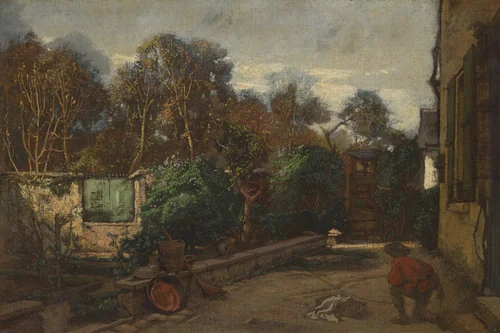 The Bird Catcher by Thomas Couture, painting, 1852-1862