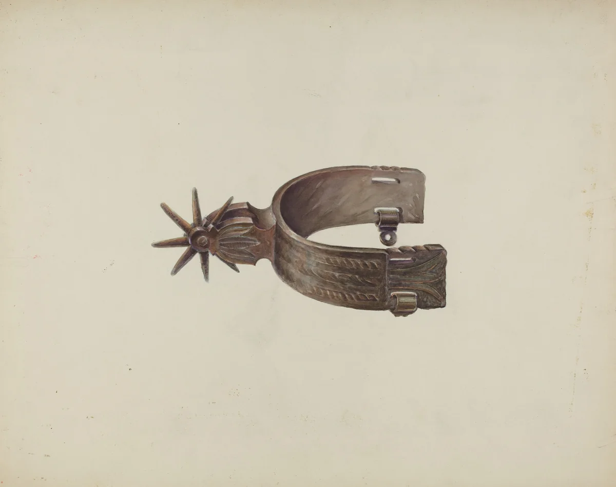 Spur by Gerald Transpota, index of american design, 1936