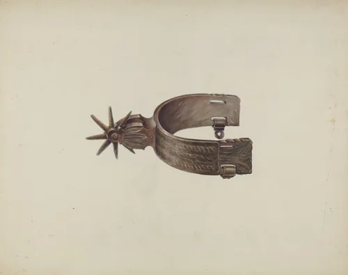 Spur by Gerald Transpota, index of american design, 1936