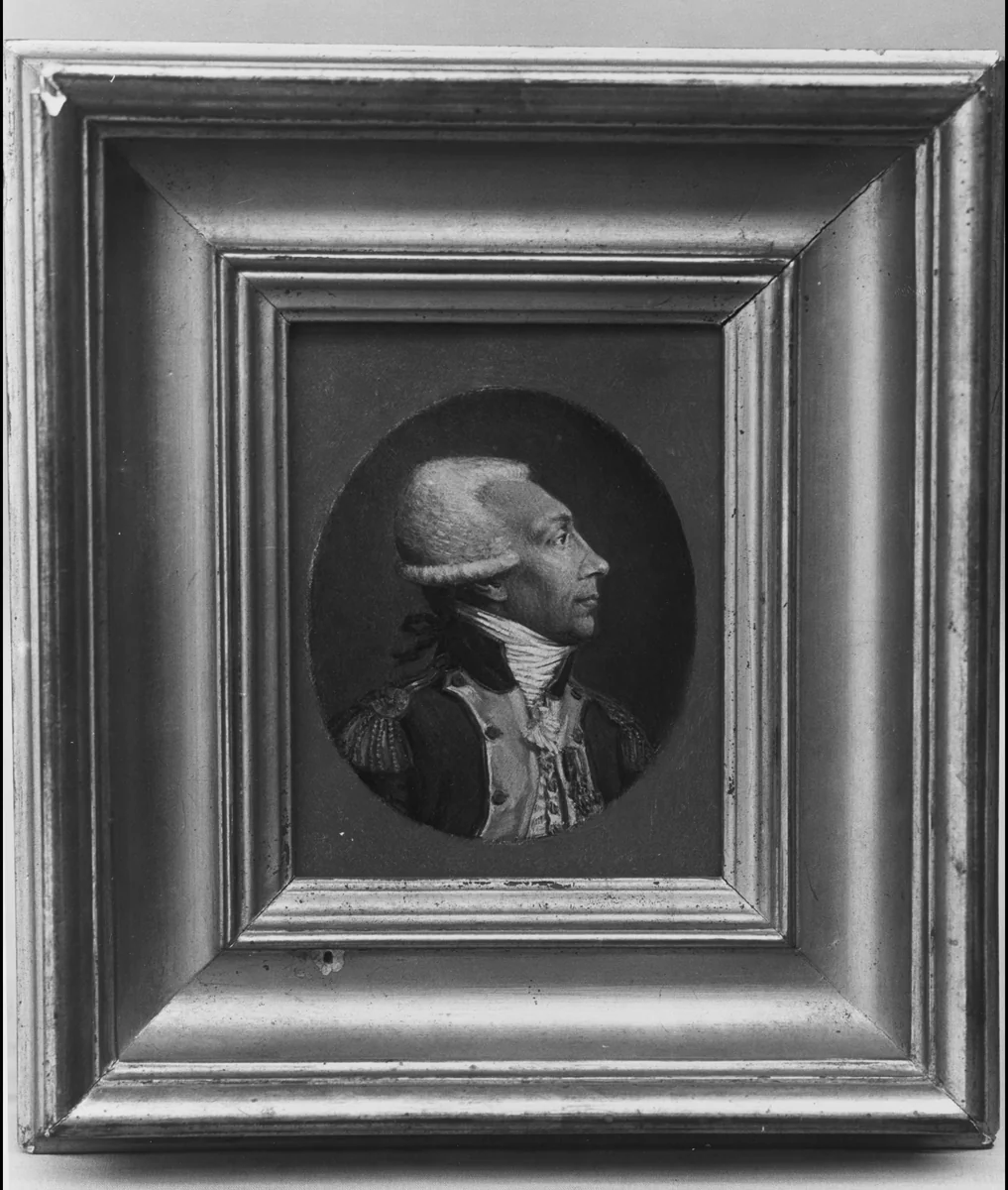 Portrait of the Marquis de Lafayette by William P. Babcock, artwork, 1850-1880