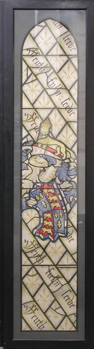 Panel with Coat of Arms by Alfred A. Bradbury, other, 1400-1499