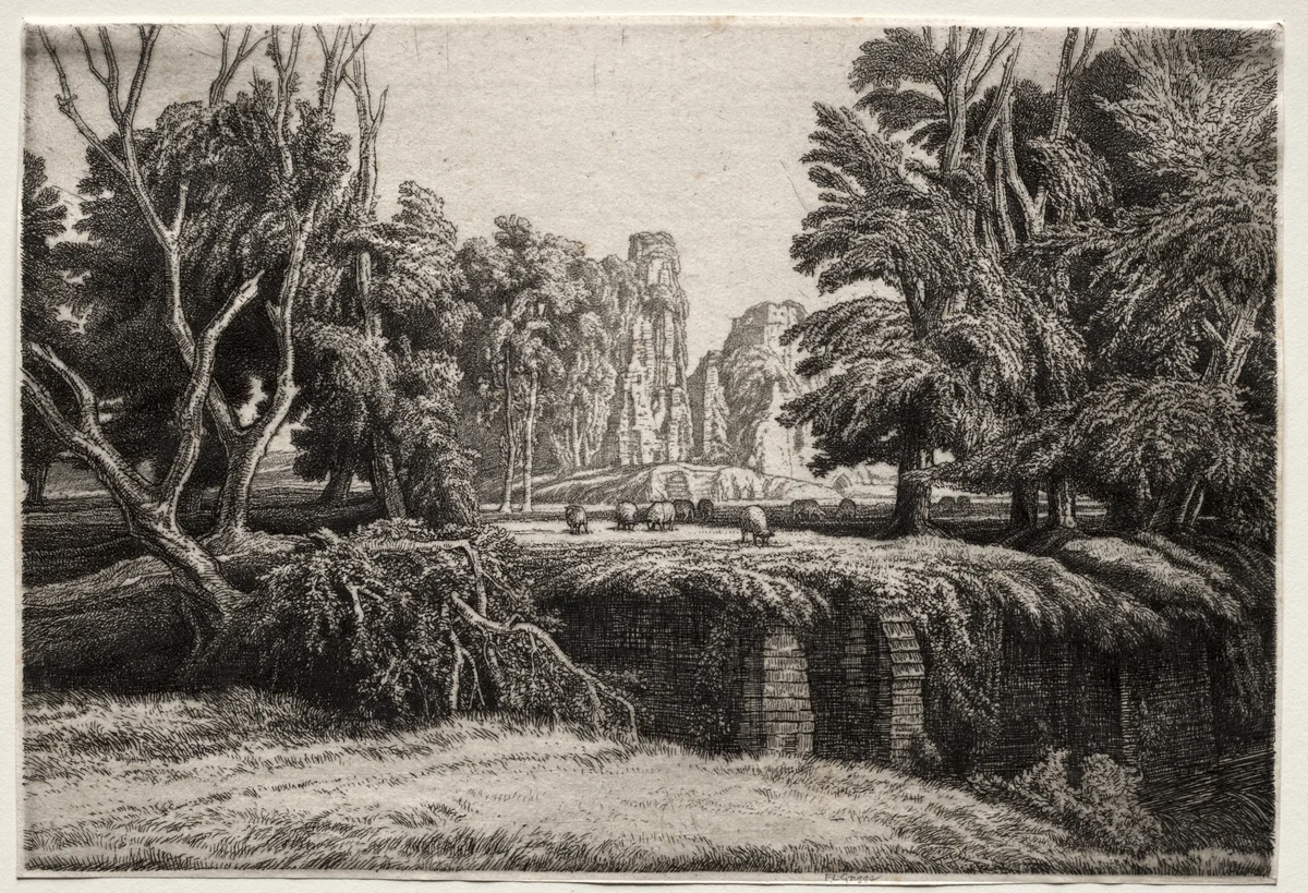 Launds by Frederick Landseer Maur Griggs, print