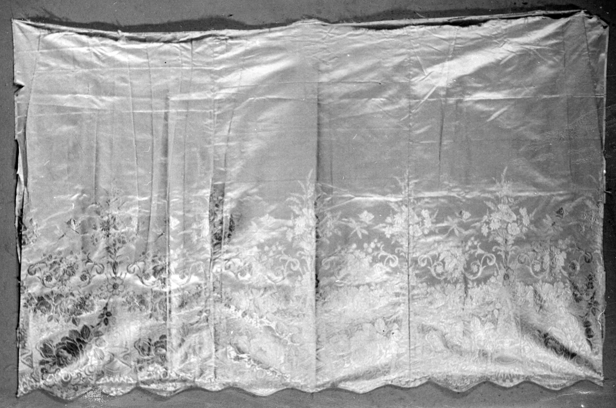 Skirt Panel by France, textile, 1880-1900