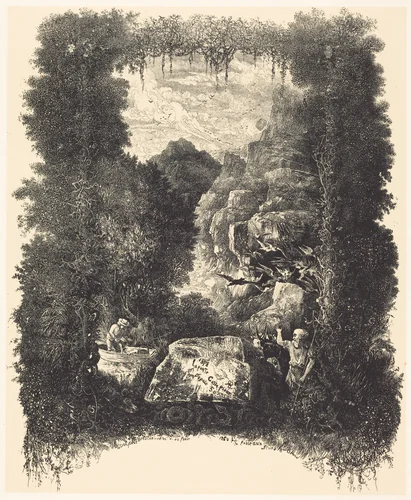 Frontispiece by Rodolphe Bresdin, print, 1878