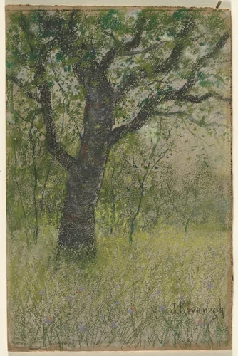 Landscape by John Kavanagh, drawing