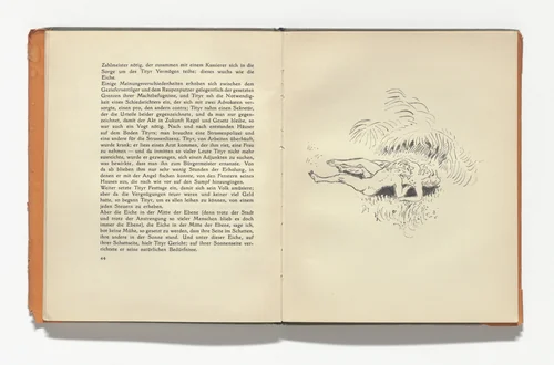 Plate (between pages 44 and 45) from Der Schlecht Gefesselte Prometheus (Prometheus Illbound) by Pierre Bonnard, illustrated book, 1919