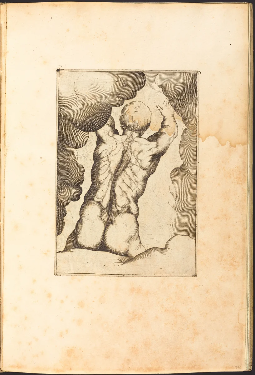 Print from Drawing Book by Luca Ciamberlano, print, 1610-1620