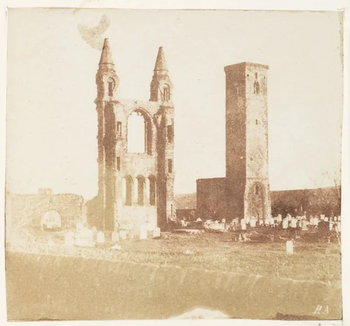St. Andrews Cathedral by Hill and Adamson, photograph, 1843-1847