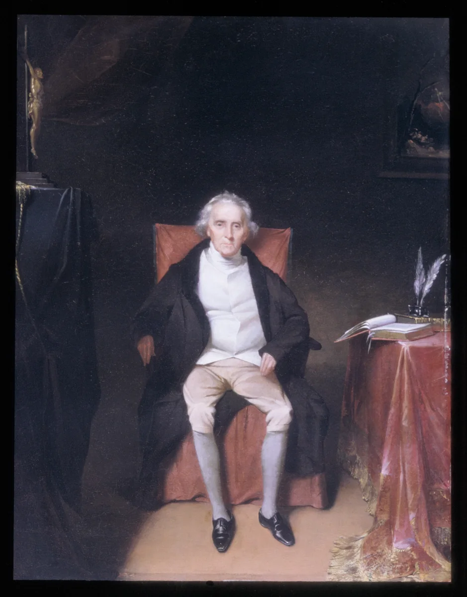 Charles Carroll of Carrollton by William James Hubard, artwork, 1827-1830