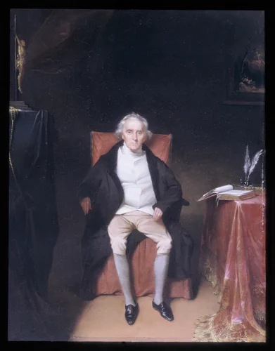Charles Carroll of Carrollton by William James Hubard, artwork, 1827-1830
