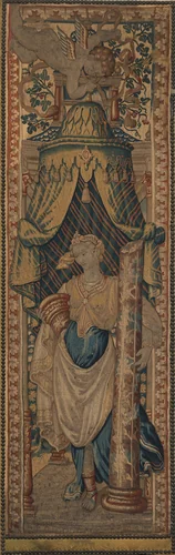 The Four Cardinal Virtues: Fortitude by Netherlandish 16th Century, decorative art, 1550-1600