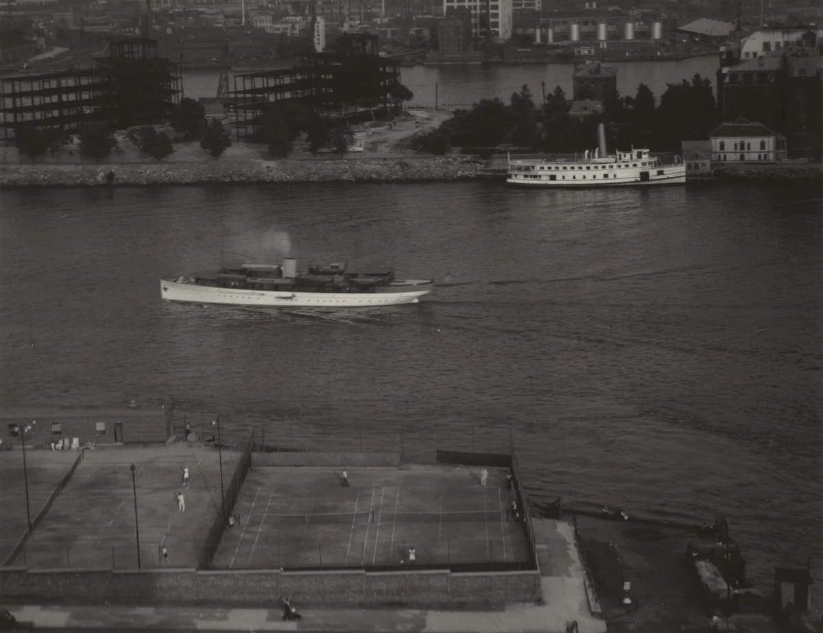 New York from 405 E 54th Street by Alfred Stieglitz, photograph, 1937