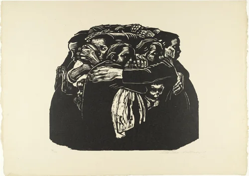 The Mothers (Die Mütter), state VII/VII, plate 6 from War (Krieg) by Käthe Kollwitz, print, 1921
