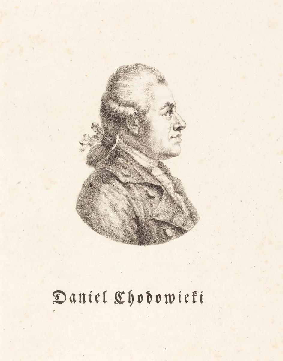 Daniel Chodowiecki by Maximilian Franck
Adrian Zingg, print, 1815