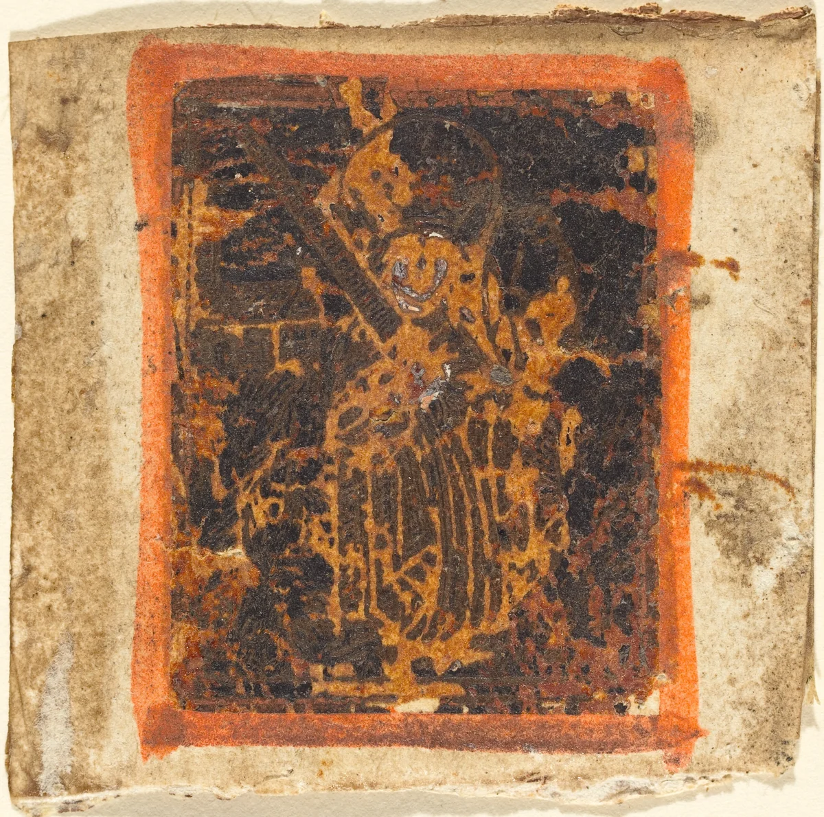 Saint Catherine by German 15th Century, print, 1480