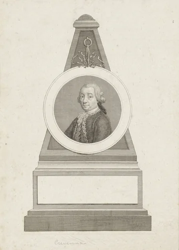 Portret van Pietro Antonio Crevenna by Reinier Vinkeles, print, 1792