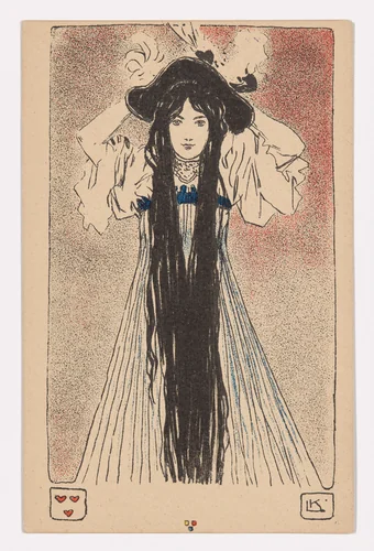 Wiener Künstler-Postkarte Serie 1/8 by Leo Kainradl, design, 1898