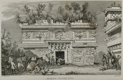 Incidents of Travel in Yucatan by John Lloyd Stephens, artwork, 1843