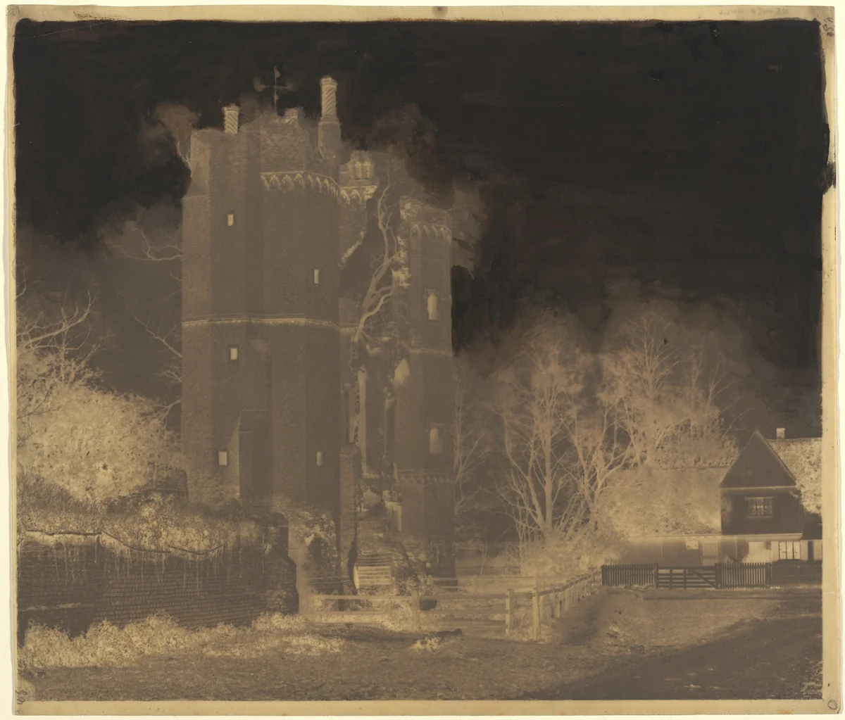 Nether Hall by William Robert Baker, photograph, 1850