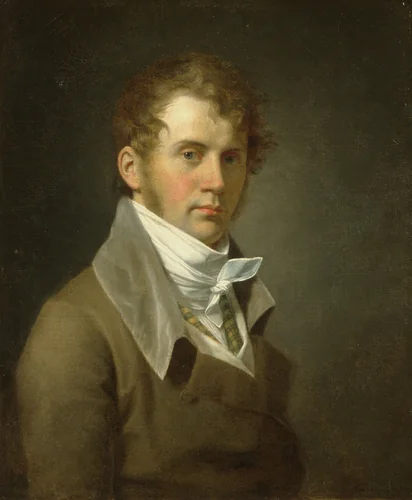 Portrait of the Artist by John Vanderlyn, artwork, 1800