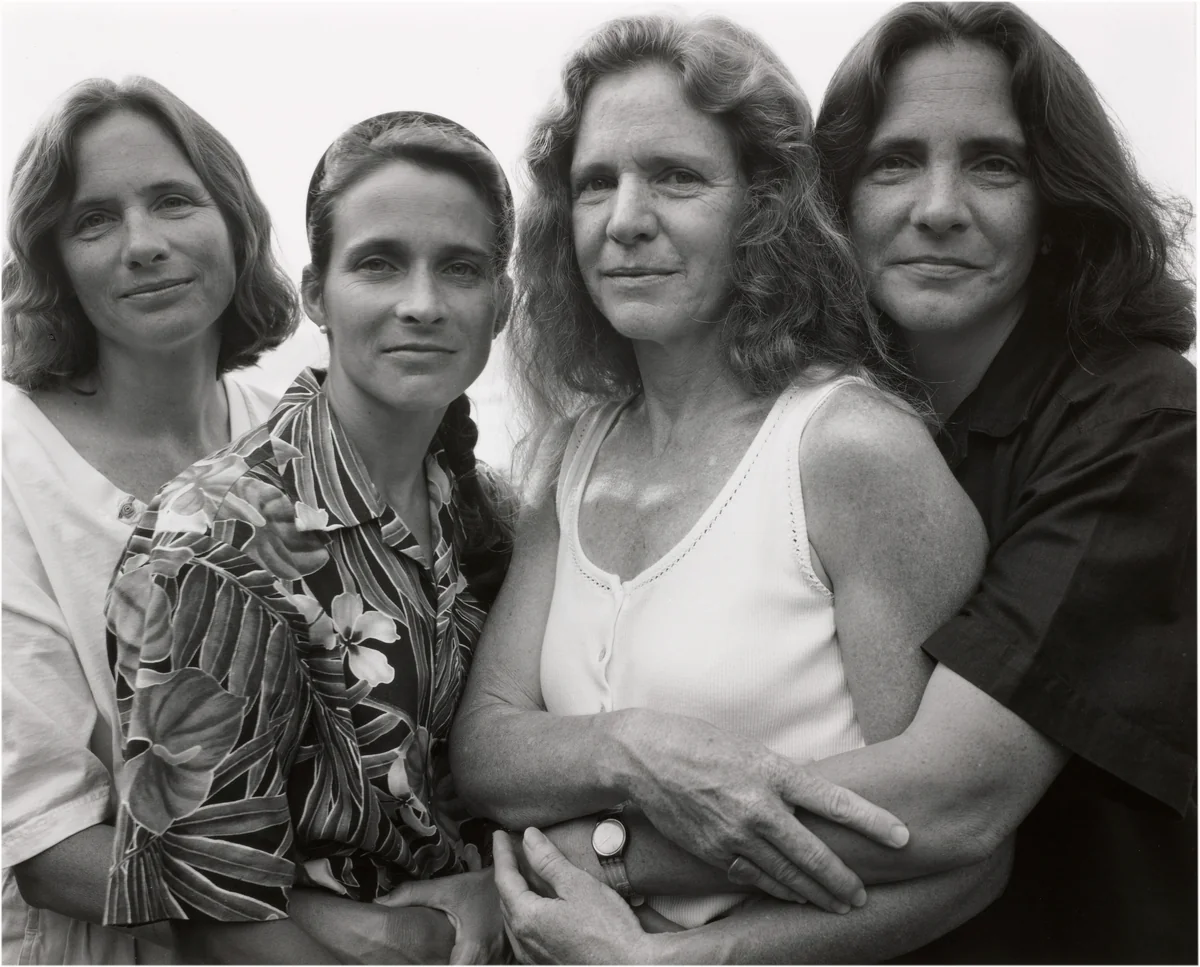 The Brown Sisters, Marblehead, Massachusetts by Nicholas Nixon, photograph, 1995