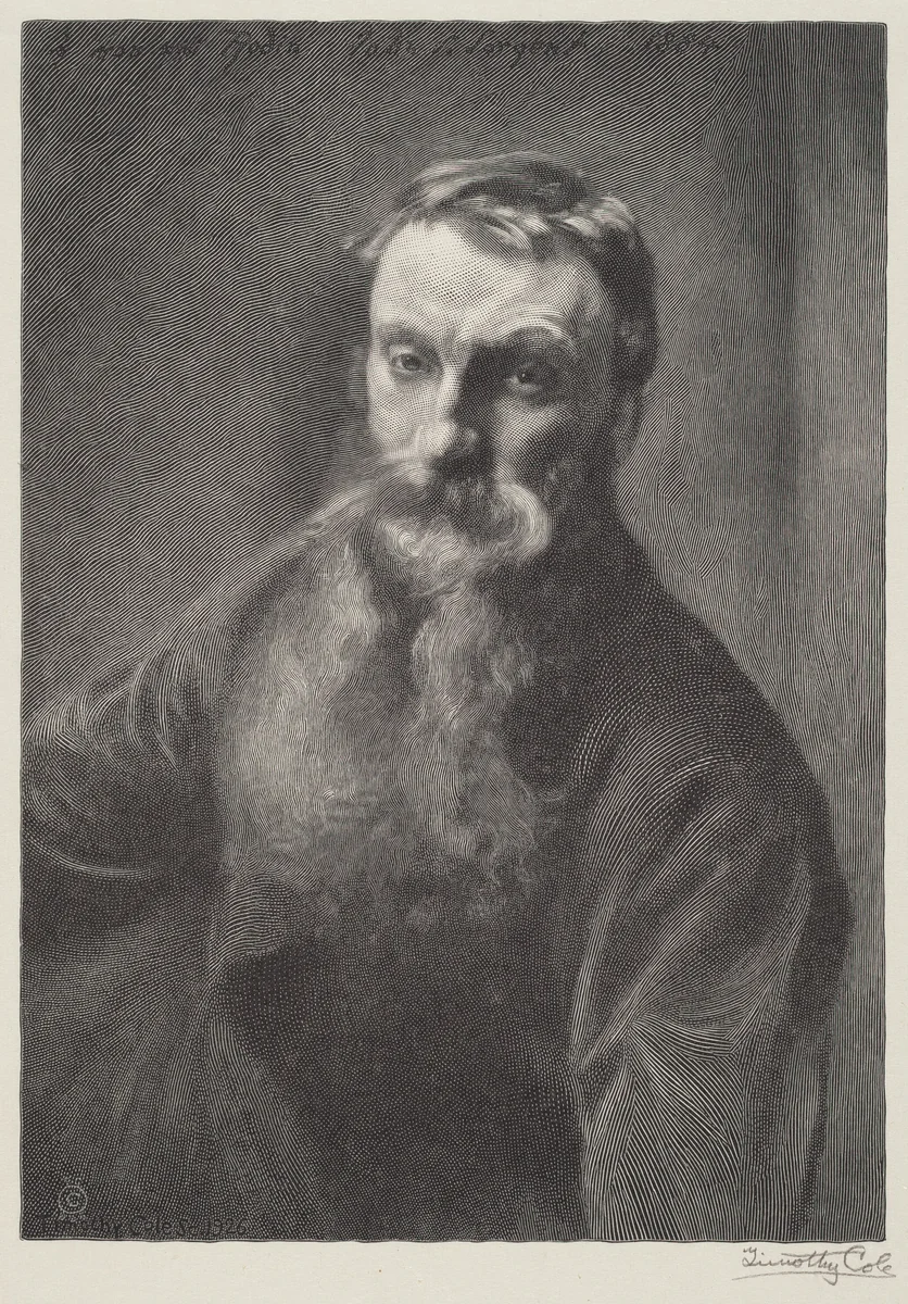 Rodin by Timothy Cole, print, 1926