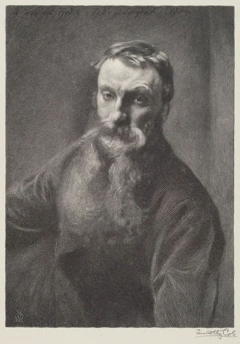 Rodin by Timothy Cole, print, 1926