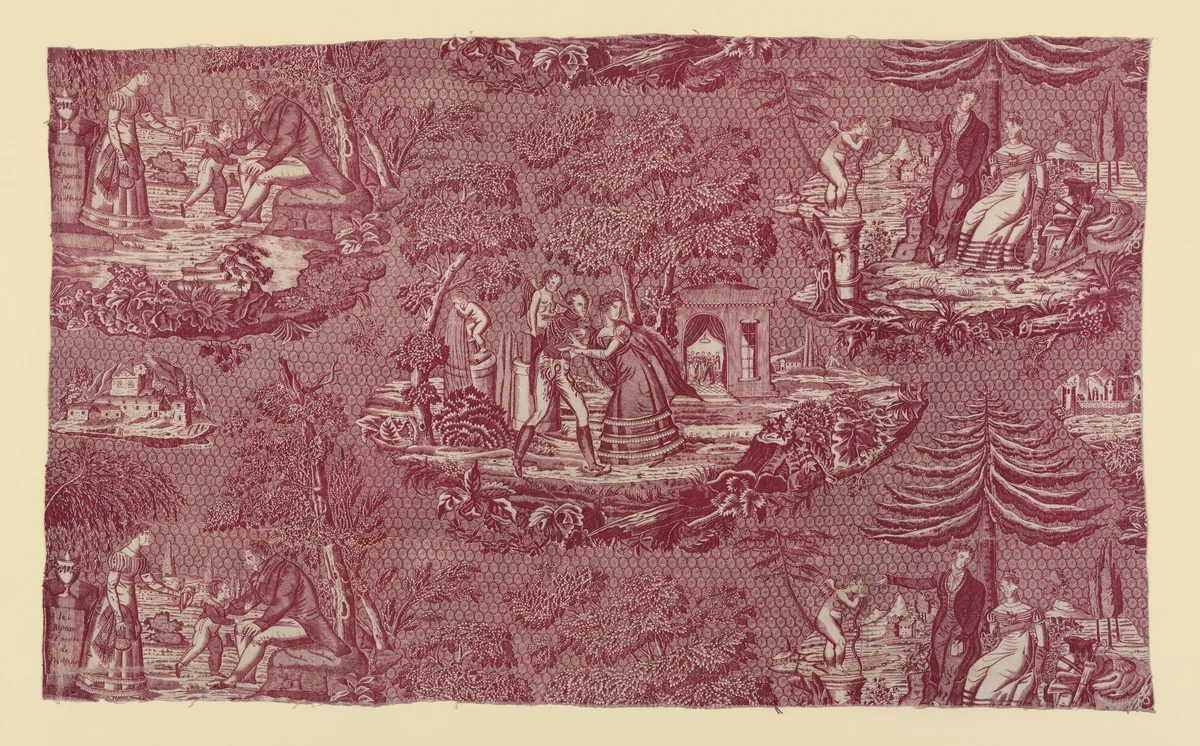 Panel (Furnishing Fabric) by Philippe Wyngaert, textile, 1815-1830