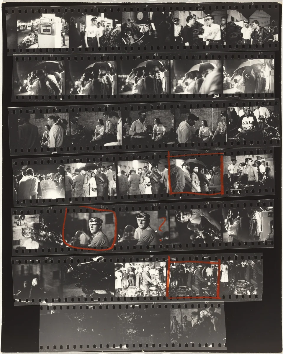 Guggenheim 746/Americans 82--Indianapolis by Robert Frank, photograph, 1956