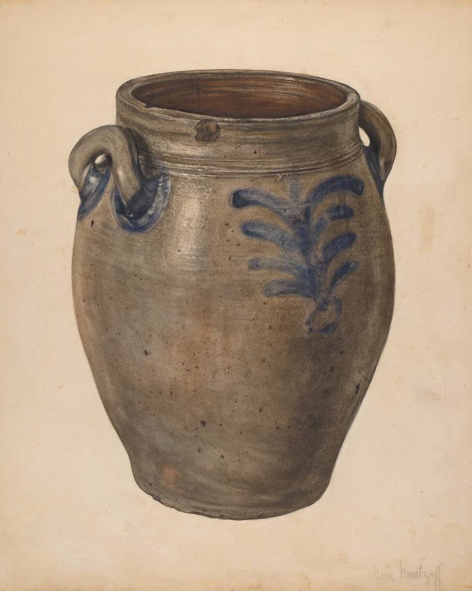 Crock by Anne Nemtzoff, index of american design, 1939