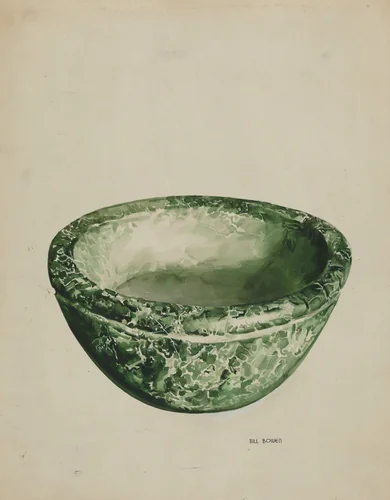 Holy Water Font by Bill Bowen, index of american design, 1937