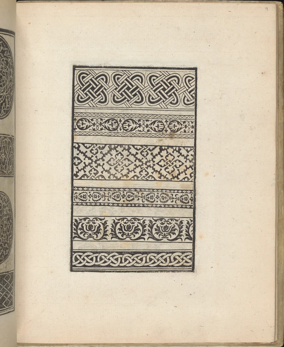 Trionfo Di Virtu. Libro Novo..., page 9 (recto) by Matteo Pagano, book, 1563