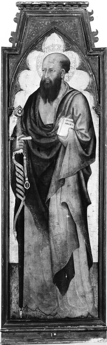 Saint Paul by Niccolò di Buonaccorso, painting, 1372-1388