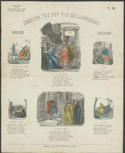 Bijbelse verhalen uit het Oude testament by anonymous, print, 1851-1929