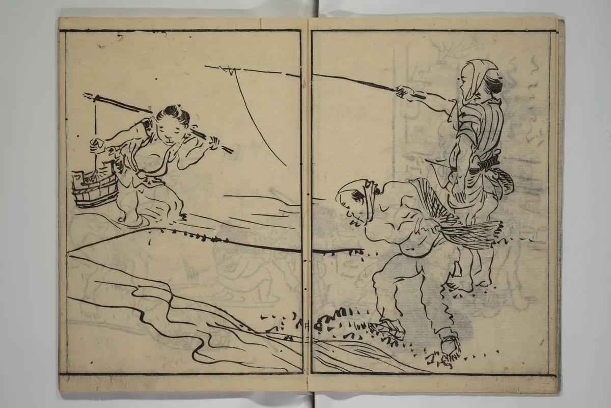 The Nantei Picture Album, Supplementary Volume (Nantei gafu kōhen) 楠亭画譜後篇 by Nishimura Nantei (西村 楠亭), book, 1826