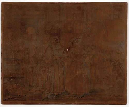 Plate one, from A Harlot's Progress by William Hogarth, print, 1732