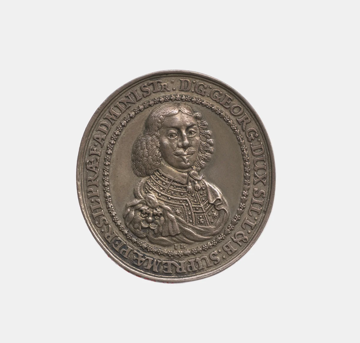 George III Duke of Silesia, Liegnitz, and Brieg 1639-64 by Johann Buchheim, metalwork, 1624-1683