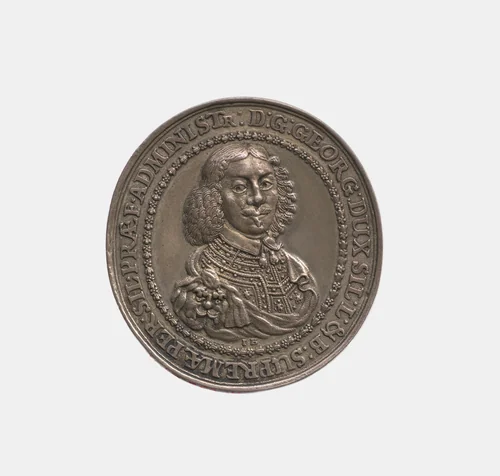 George III Duke of Silesia, Liegnitz, and Brieg 1639-64 by Johann Buchheim, metalwork, 1624-1683