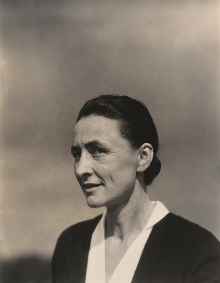 Georgia O'Keeffe by Alfred Stieglitz, photograph, 1929