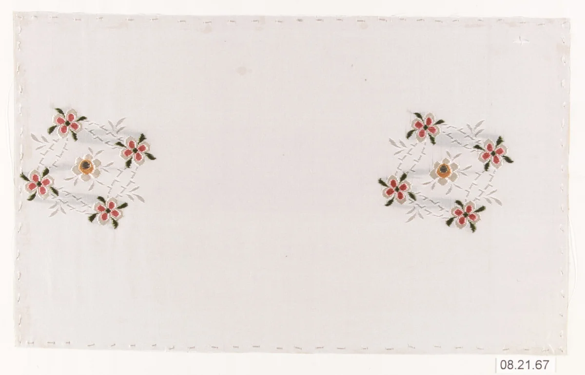 Textile sample by Unknown Designer, textile, 1900