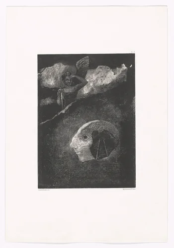 Limbo (Limbes) from In the Dream (Dans le rêve) by Odilon Redon, print, 1879