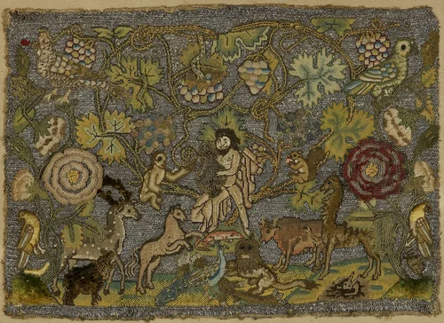 Orpheus Charming the Animals by England, textile, 1600-1649